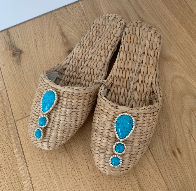 Raffia Shoe